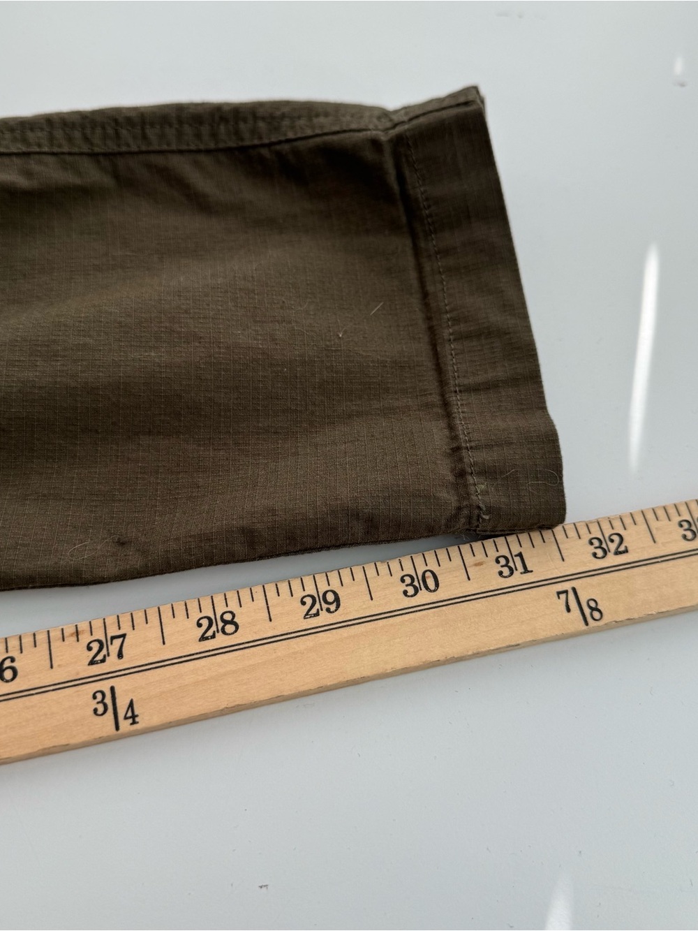 Vuori Ripstop Climber Pants Mens S Stretch Outdoor Casual Drawstring Olive Green - Picture 11 of 13